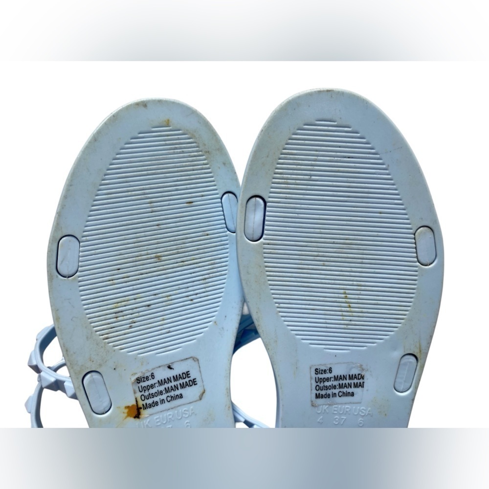 Olivia Miller Blue Sandals - Picture 12 of 12